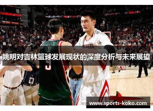 姚明对吉林篮球发展现状的深度分析与未来展望